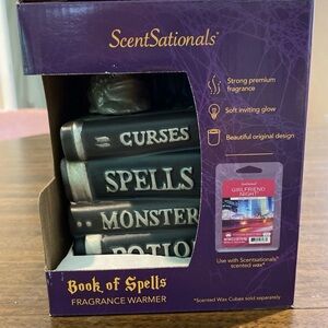 Books of spells  scentsationals wax warmer Comes  in box